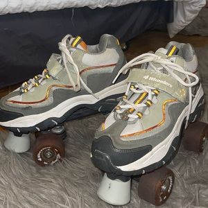 Britney Spears roller skates by sketchers